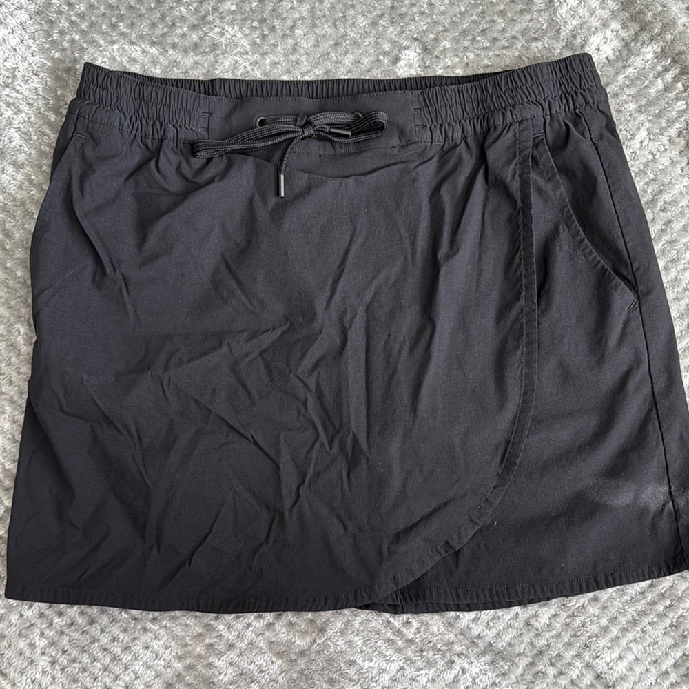 Eddie Bauer Black Athletic Skort Size M Medium